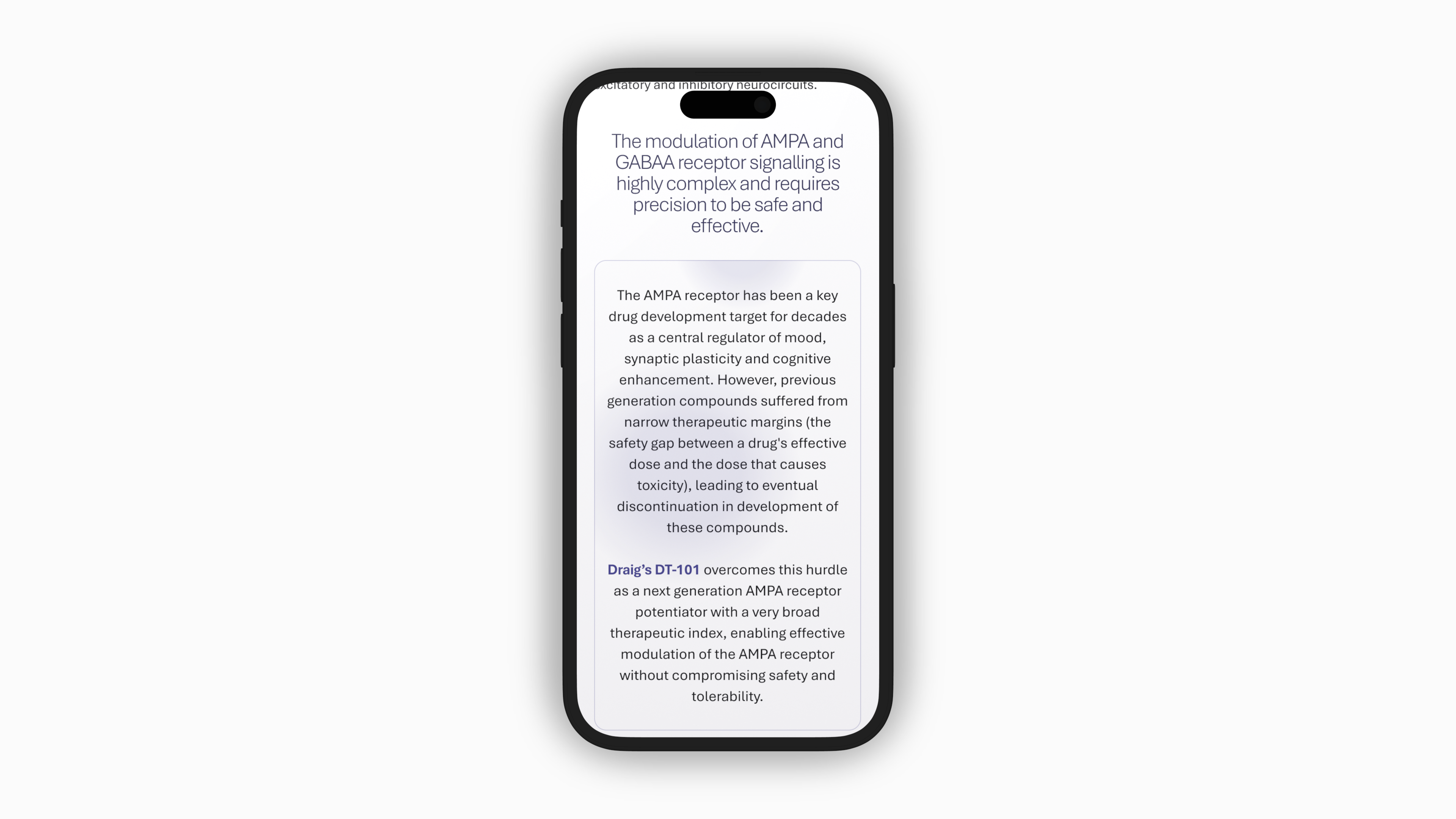 Mobile screen